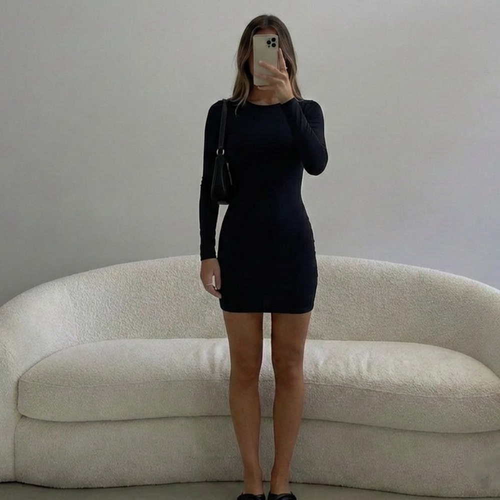 Black Long Sleeve Dress